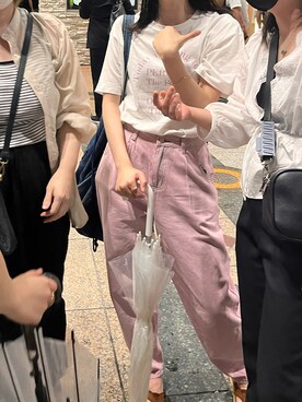 つんつるてんさん（レディース・161cm）の夏コーディネート