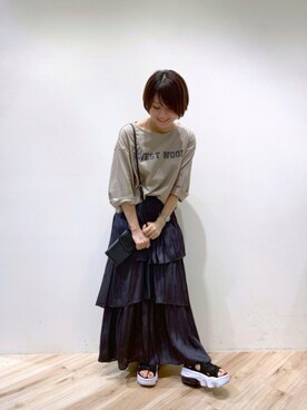 がんさん（レディース・158cm）の夏コーディネート