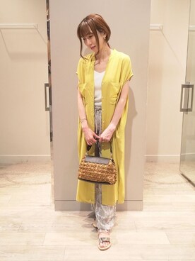 shihoさん（レディース・158cm）の夏コーディネート