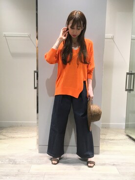 shihoさん（レディース・158cm）の夏コーディネート