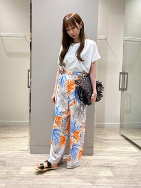 shihoさん（レディース・158cm）の夏コーディネート