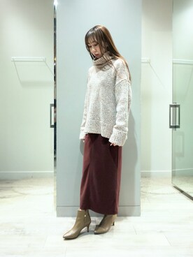 shihoさん（レディース・158cm）の冬コーディネート