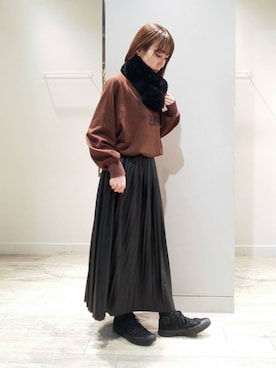 shihoさん（レディース・158cm）の秋コーディネート