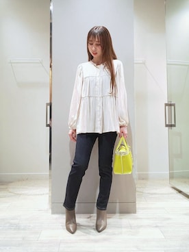 shihoさん（レディース・158cm）の冬コーディネート