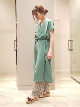 shihoさん（レディース・158cm）の夏コーディネート