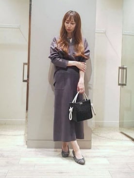 shihoさん（レディース・158cm）の秋コーディネート