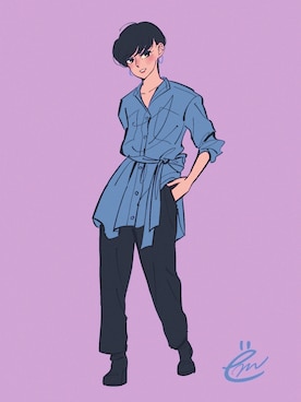 ëmirikaさん（レディース・165cm）の夏コーディネート