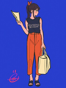 ëmirikaさん(レディース・161cm)の夏コーディネート