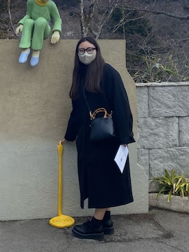 「FREE'S MART（フリーズマート）のアイテム」を使った、haruukamaruさん（骨格ストレート・レディース・160cm）の冬コーディネート