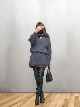 「GLOBAL WORK（グローバルワーク）のアイテム（バッグ）」を使った、nuncioさん（メンズ・178cm）の春コーディネート