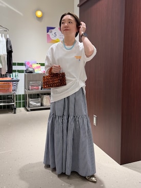Akari Yasuiさん（レディース・145cm）の夏コーディネート