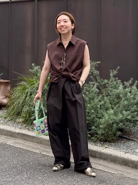 Akari Yasuiさん(レディース・145cm)の夏コーディネート