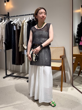 Akari Yasuiさん(レディース・145cm)の夏コーディネート