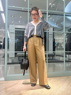 Akari Yasuiさん（レディース・145cm）の秋コーディネート