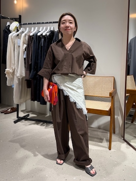 Akari Yasuiさん(レディース・145cm)の夏コーディネート