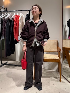 Akari Yasuiさん(レディース・145cm)の秋コーディネート