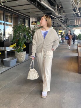 Akari Yasuiさん(レディース・145cm)の冬コーディネート
