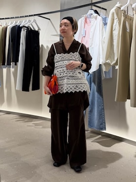 Akari Yasuiさん(レディース・145cm)の春コーディネート