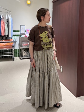 Akari Yasuiさん(レディース・145cm)の夏コーディネート