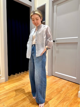 Akari Yasuiさん（レディース・145cm）の春コーディネート