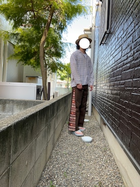 「ビーチサンダル」｜チイサイホウノトビウオさん（メンズ・173cm・20代）の春コーディネート