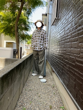 チイサイホウノトビウオさん（メンズ・173cm）の春コーディネート