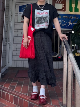「Samansa Mos2（サマンサ モスモス）のアイテム」を使った、okumuᯓ★さん（レディース・160cm）の夏コーディネート