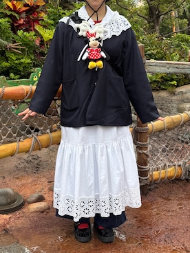 「アイテム（雑貨/ホビー）」を使った、okumuᯓ★さん（レディース・160cm）の秋コーディネート