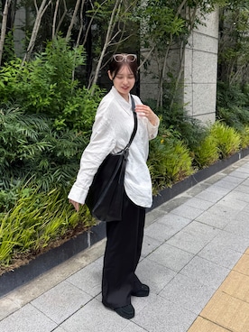 「style code（スタイルコード）のアイテム」を使った、若さん（レディース・158cm）の夏コーディネート