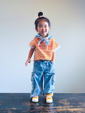 KOOOさん（キッズ・90cm）の秋コーディネート