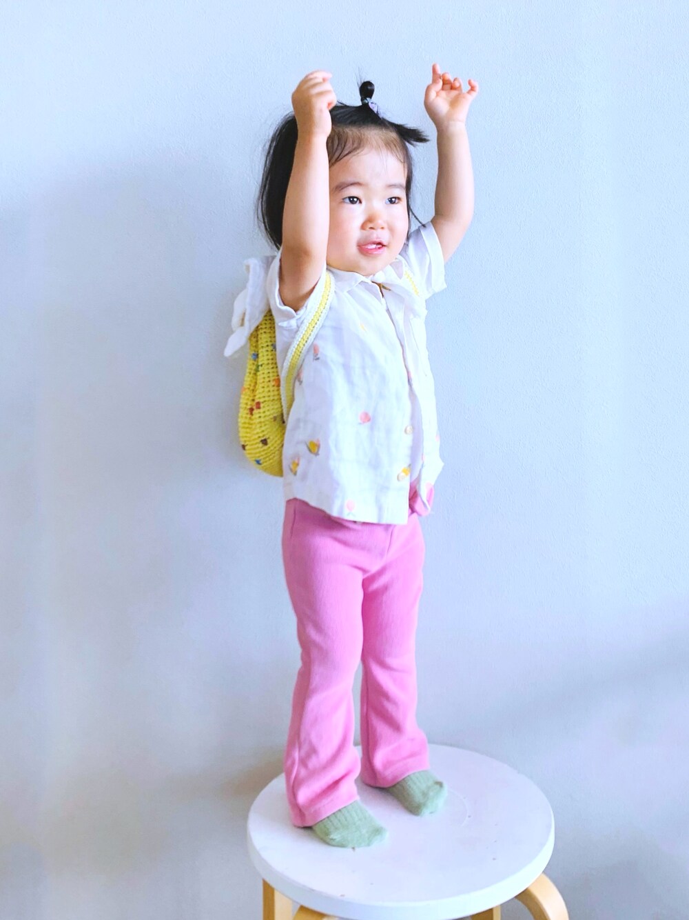 Zara フレアパンツ ピンク う