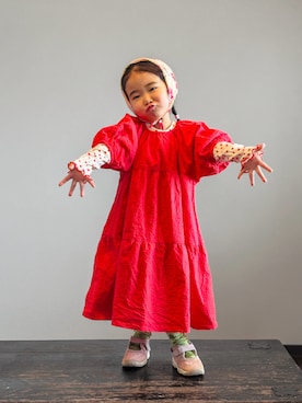 KOOOさん（キッズ・90cm）の春コーディネート