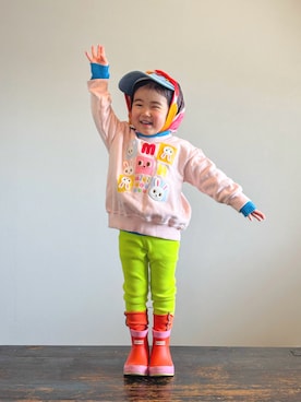 KOOOさん(キッズ・90cm)の春コーディネート