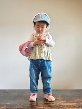 KOOOさん（キッズ・90cm）の秋コーディネート