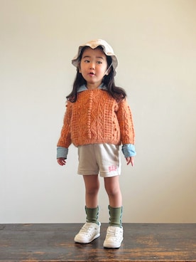 KOOOさん（キッズ・90cm）の冬コーディネート