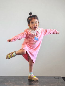 KOOOさん（キッズ・90cm）の春コーディネート