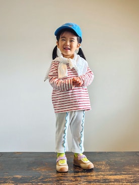 KOOOさん（キッズ・90cm）の秋コーディネート