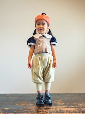 KOOOさん（キッズ・90cm）の秋コーディネート