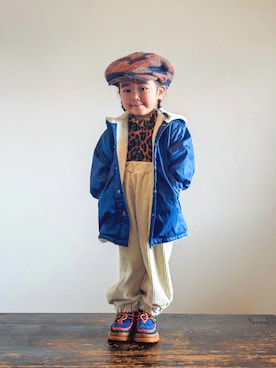 「MARKEY'S（マーキーズ）のアイテム」を使った、KOOOさん（キッズ・90cm）の冬コーディネート