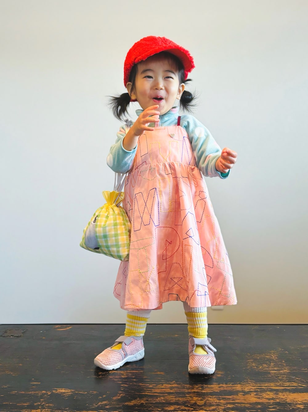 ポールスミス　ワンピース　ノースリーブ　Aライン　オレンジ　春夏　新品タグ付き 1734842026.jpg