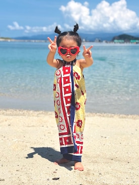 KOOOさん（キッズ・90cm）の夏コーディネート