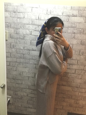 「GRL（グレイル）のアイテム（セットアップ）」を使った、kuchi06さん（レディース・154cm）の秋コーディネート