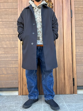 「NIKE（ナイキ）のアイテム（スリッポン）」を使った、nidさん（メンズ・171cm）の冬コーディネート