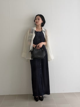 美波さん（レディース・158cm）の夏コーディネート