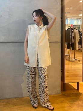 美波さん(レディース・158cm)の夏コーディネート