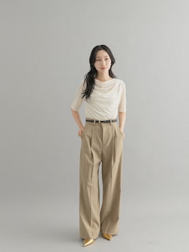 美波さん（レディース・158cm）の秋コーディネート