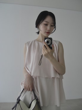 美波さん（レディース・158cm）の夏コーディネート