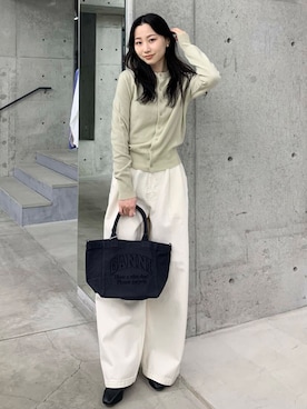 美波さん(レディース・158cm)の冬コーディネート