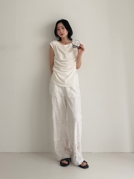美波さん(レディース・158cm)の春コーディネート