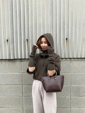 美波さん(レディース・158cm)の秋コーディネート